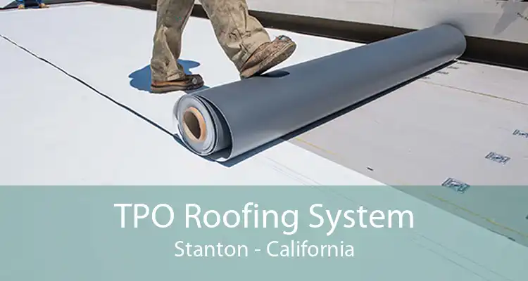 TPO Roofing System Stanton - California